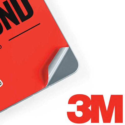 NFL Cleveland Browns Team Motto Galaxy Book 12in Skin